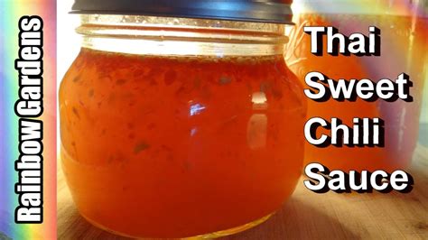 Thai Sweet Chili Sauce Recipe How To Make Thai Sweet Chilli Sauce Youtube