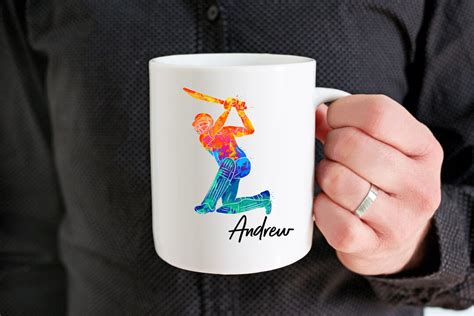 Cricket Ts Cricket Mug Personalized Player Coffee Mug Cup Cricket