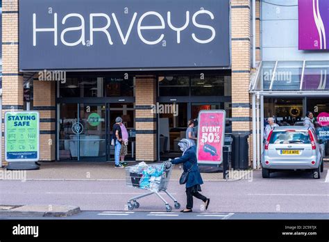 Harveys Furniture Shop Store On The Airport Retail Park By London