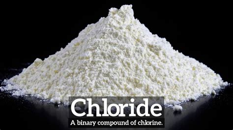 How to Say Chloride in English? | How Does Chloride Look? | What is ... 
