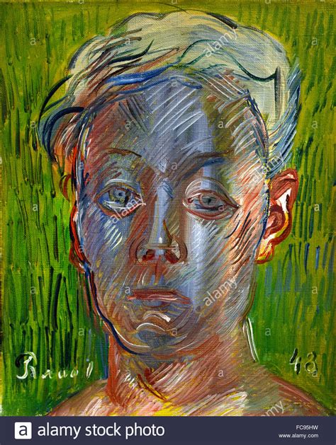 Self Portrait 1963 Raoul Dufy 1877 1953 France French Stock Photo