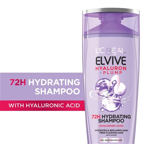 Loreal Paris Elvive Hyaluron Plump 72h Hydrating Shampoo 135 Fl Oz