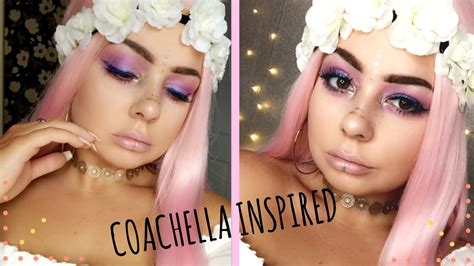 Festival Coachella Makeup Tutorial With Technic Cosmetics Youtube