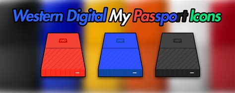 Wd My Passport Icons By Doughnutwuff On Deviantart