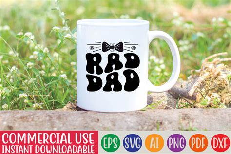 Rad Dad Graphic by artsstudio789 · Creative Fabrica