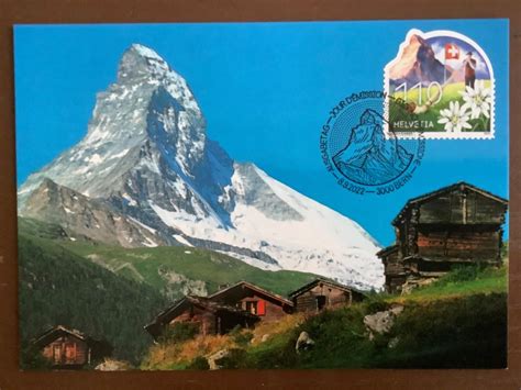 Maximumkarte Matterhorn Cervin Fdc Mk Kaufen Auf Ricardo