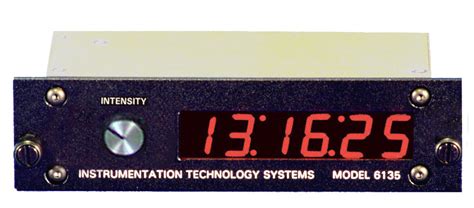 Mil Std Cockpit Timecode Display B Metromatics