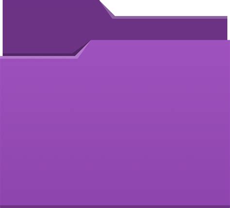 Purple Folder Icon