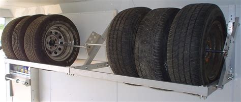 Pit Products 468 Ft Universal Trailer Tire Rack Free Shipping