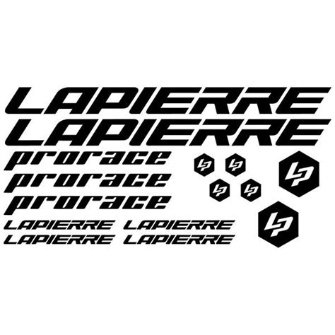 Bicycle Mountain Bike Stickers Lapierre Prorace Muraldecal