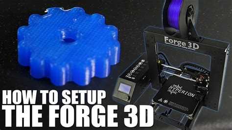 How To Setup The Forge 3d Printer Flite Test Youtube