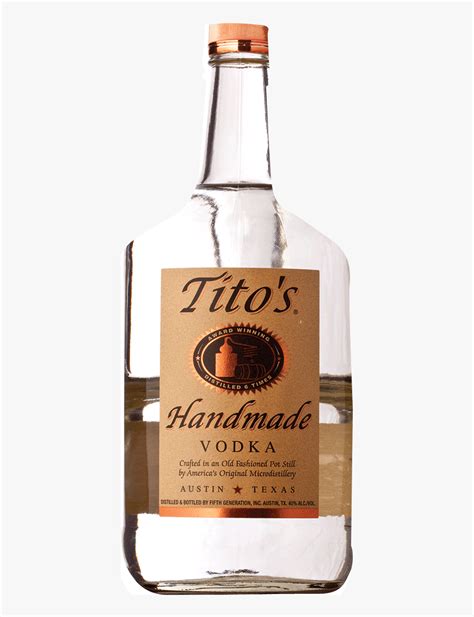 Tito S Vodka Png Tito S Handmade Vodka Transparent Png Kindpng