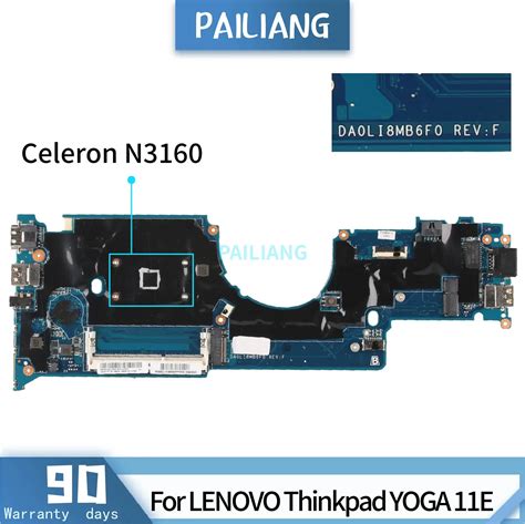 Pailiang Laptop Motherboard For Lenovo Yoga E Core Sr F Celeron