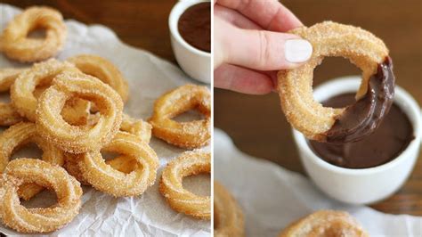 HOMEMADE CHURROS W/ DIPPING SAUCE!! - Sweet & Savory Recipes