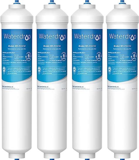 X Waterdrop Da J Filtre Eau Pour R Frig Rateur Remplacement