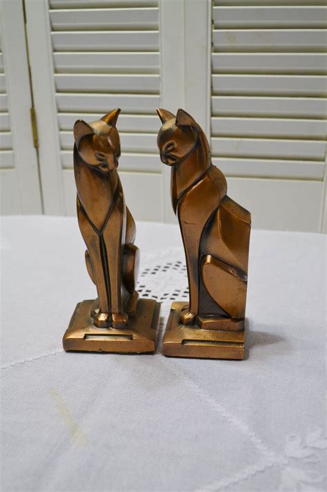 Siamese Cat Bookends Domainecooncatsny