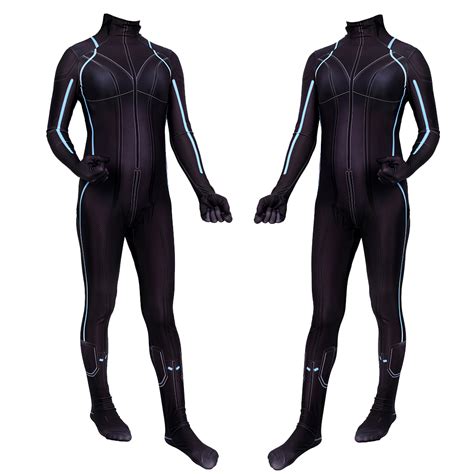 Costume De Combinaison Noire Cosplay Body Produit Noir Veuve Uniforme