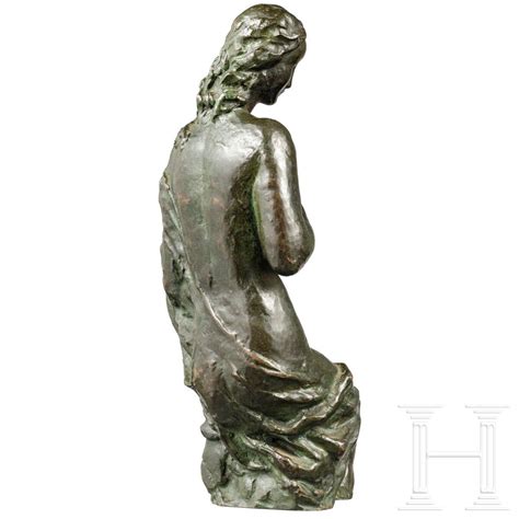 Bid Now Jakob Wilhelm Fehrle 1884 1974 A Female Nude With Bath