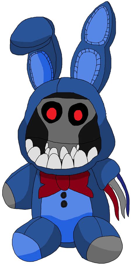 Withered Bonnie Plush by JohnV2004 on DeviantArt