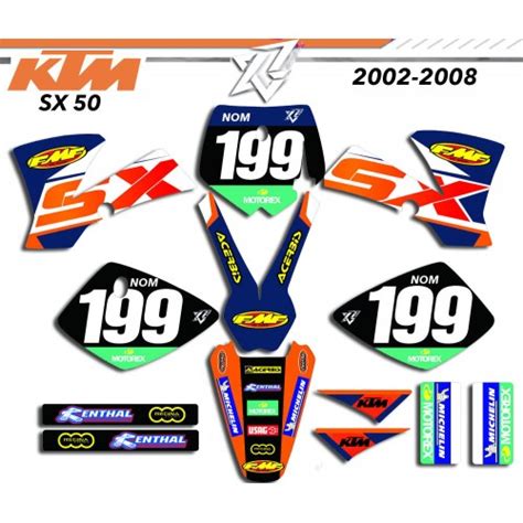 Decografix Propose Pour Toute La Gamme De Motocross Ktm Le Meilleur Des