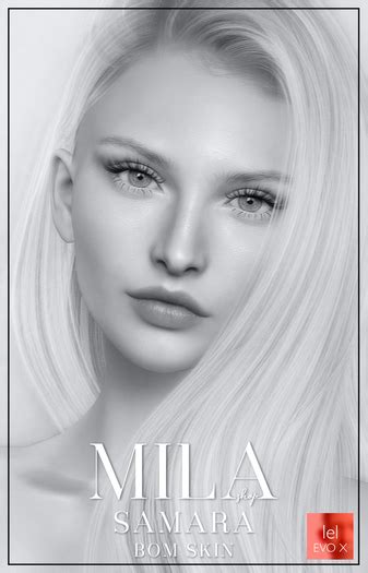 Second Life Marketplace Mila Samara Skin [lelutka Evox] Demo