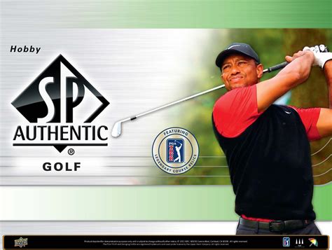 2021 Upper Deck Sp Authentic Golf