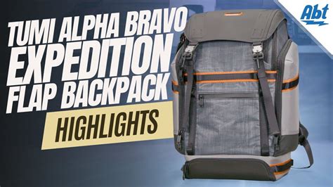 Tumi Alpha Bravo Expedition Flap Backpack Youtube