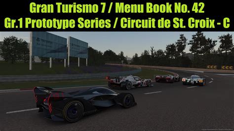 Gran Turismo 7 Menu Book No 42 Gr 1 Prototype Series Sainte