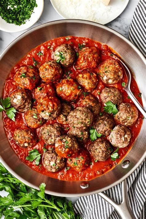 Homemade Meatballs Downshiftology