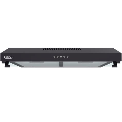 Defy 60cm Standard Cooker Hood Black Dch60b Hifi Corporation