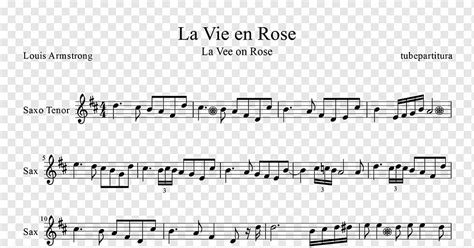 La Vie En Rose Sheet Music Louis Armstrong