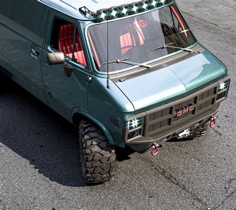 1983 GMC Vandura Rendering Is Lifted Off Roader GM Authority