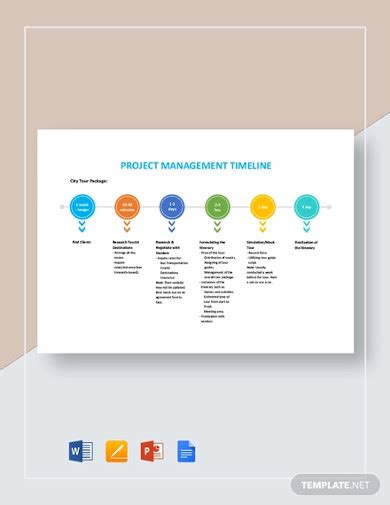 15+ Project Timeline Templates - Word, PDF, Docs