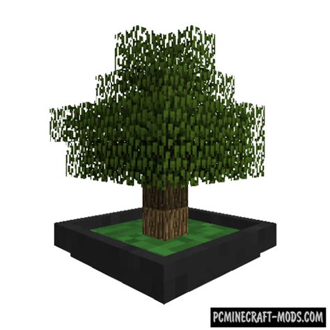 Bonsai Trees Decorative Trees Mod For Minecraft Pc Java Mods