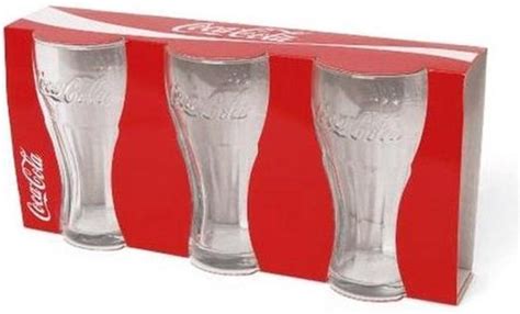 Coca Cola Contour Glazen 3 Stuks Drinkglazen Bol