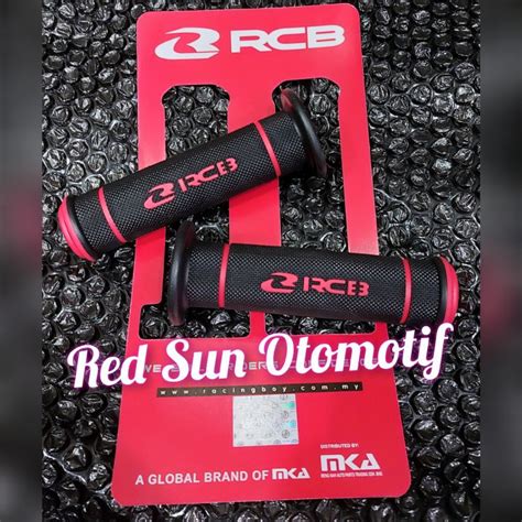 Jual Hand Grip Handgrip Karet Gas RCB ORI HG66 Nmax Aerox Vario Pcx Cbr