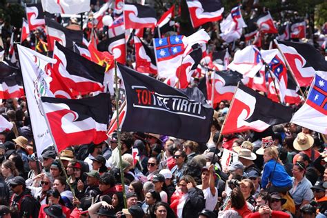 Hīkoi Mō Te Tiriti Flags Of Hope E Tangata