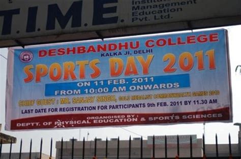 Deshbandhu College Campus is vibrant as students come from entire India ...