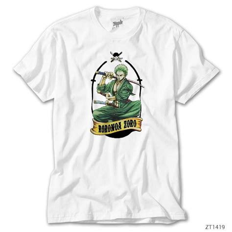 One Piece T-Shirt, One Piece Roronoa Zoro Tee Shirt – T-Shirt Kingship