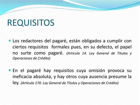 PPT EL PAGARÉ PowerPoint Presentation free download ID 6510240