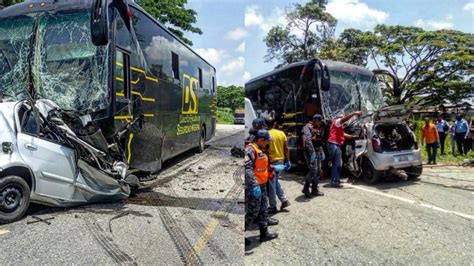 En Fotos Aparatoso Accidente En Falcón Dos Muertos Y Cinco Heridos