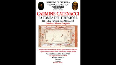 Carmine Catenacci La Tomba Del Tuffatore Pittura Poesia