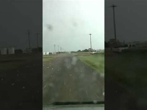 Storm Trackers Caught In Baseball Hail Epic Hail Storms Clip