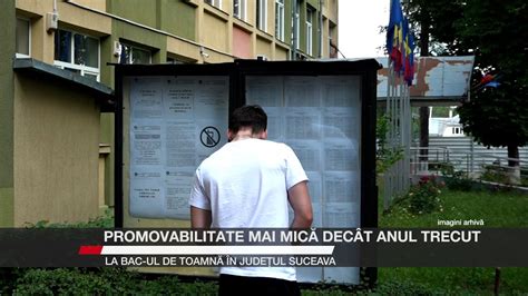 Promovabilitate mai mică decât anul trecut la BAC ul de toamnă în