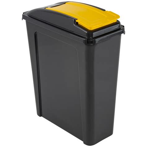 Wham Recycling Bin 25 Litre Yellow