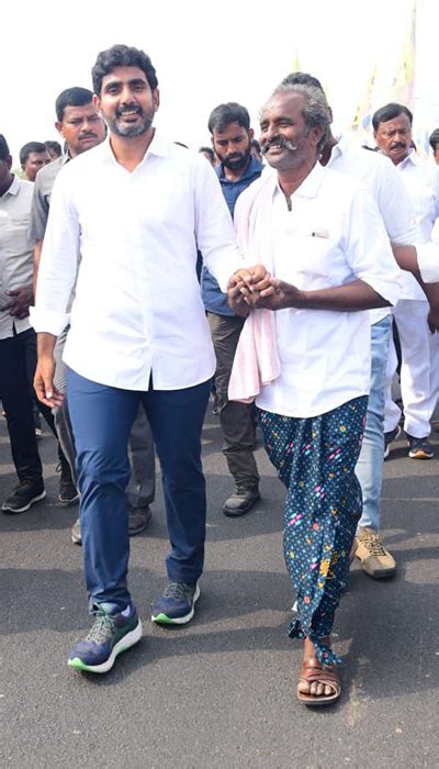 Nara Lokesh Yuva Galam Padayatra Day 55