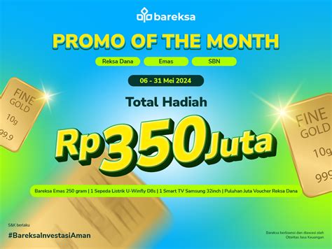 Selamat Ini Pemenang Promo Of The Month Reksadana Mei Berhadiah Total