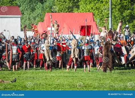 Historical Reenactment of Boudica S Rebellion Editorial Photo - Image of people, exposition ...