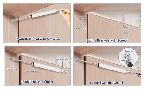 sophia screen door closer storm door closer heavy duty  hold open