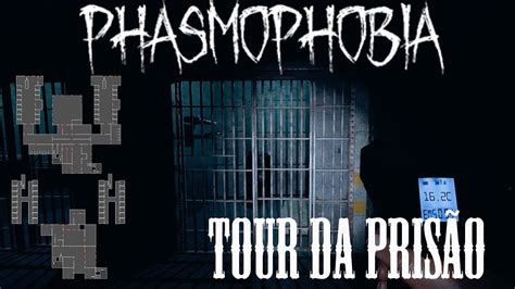 Como se achar no novo mapa Tour completo na Prisão Phasmophobia